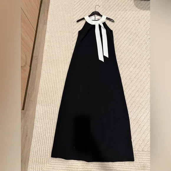 chinese dress ladies White White | Sleeveless V-neck Pleated Maxi Dress main image 0